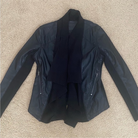 Blank NYC Leather & Knit Jacket - Picture 5 of 10